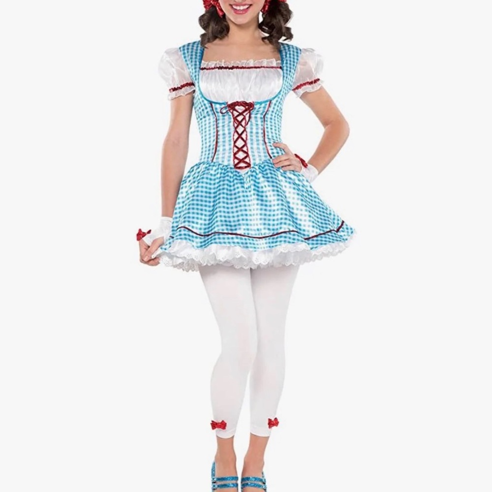 New Juniors Kansas Cutie Halloween Costume (Medium) Blue